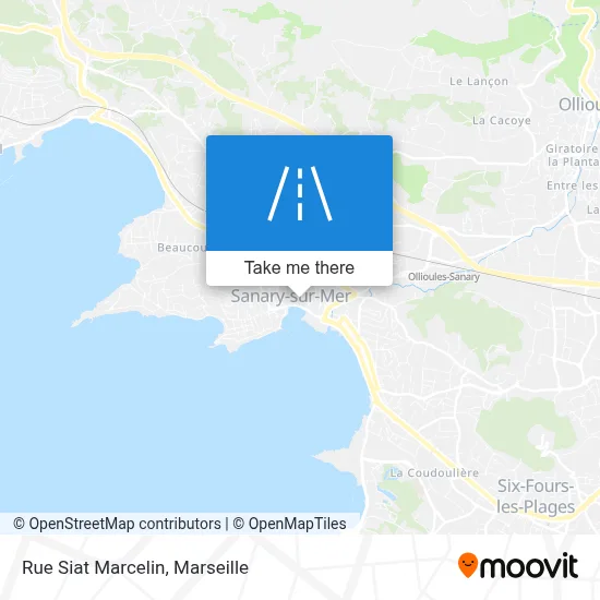 Rue Siat Marcelin map