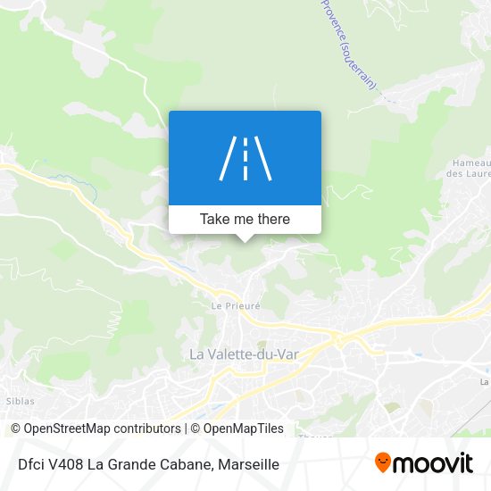 Dfci V408 La Grande Cabane map