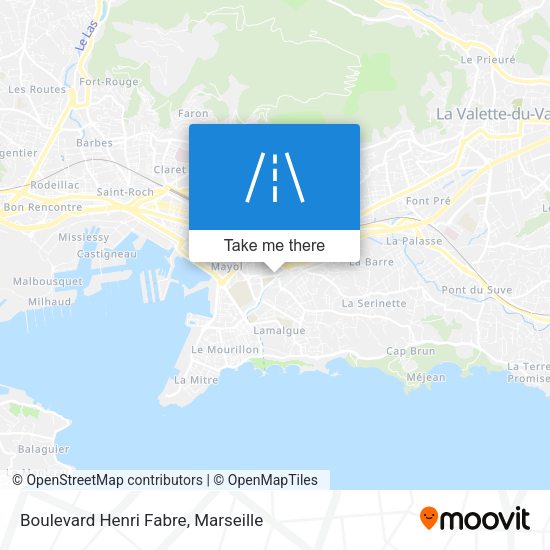 Boulevard Henri Fabre map