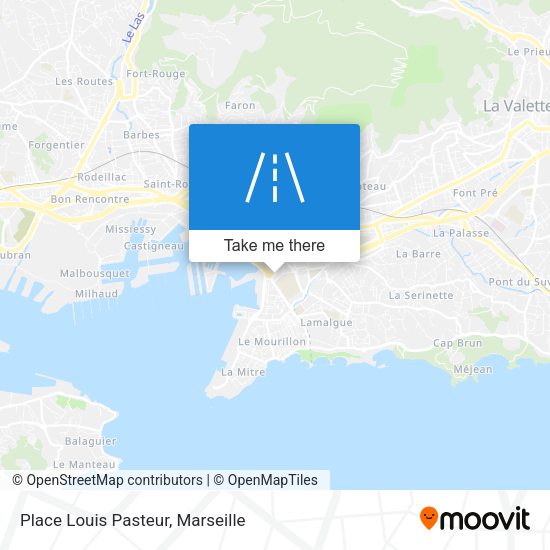 Place Louis Pasteur map