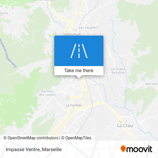 Impasse Ventre map