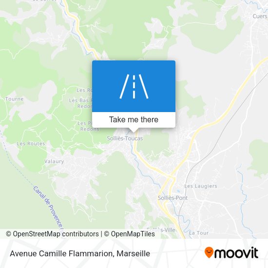 Avenue Camille Flammarion map