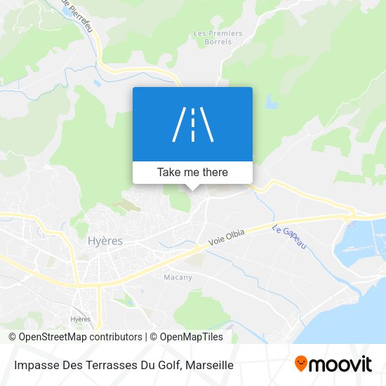 Impasse Des Terrasses Du Golf map