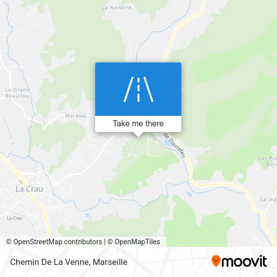 Chemin De La Venne map