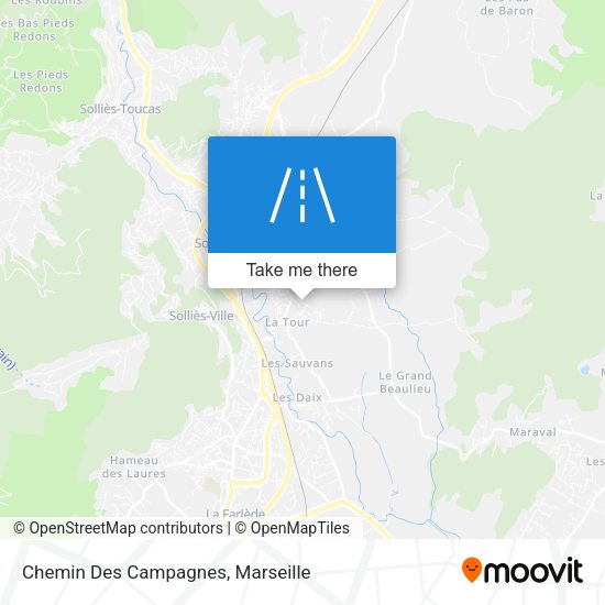 Chemin Des Campagnes map