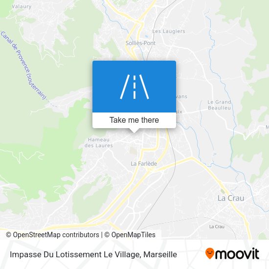 Impasse Du Lotissement Le Village map