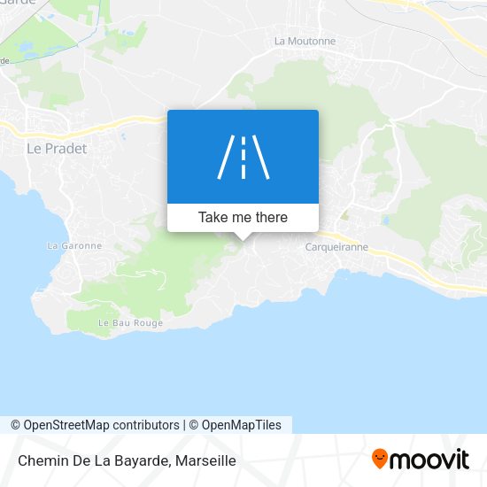 Chemin De La Bayarde map