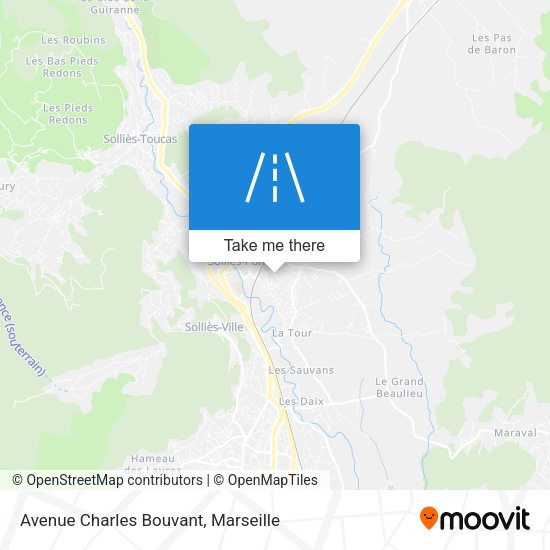 Avenue Charles Bouvant map