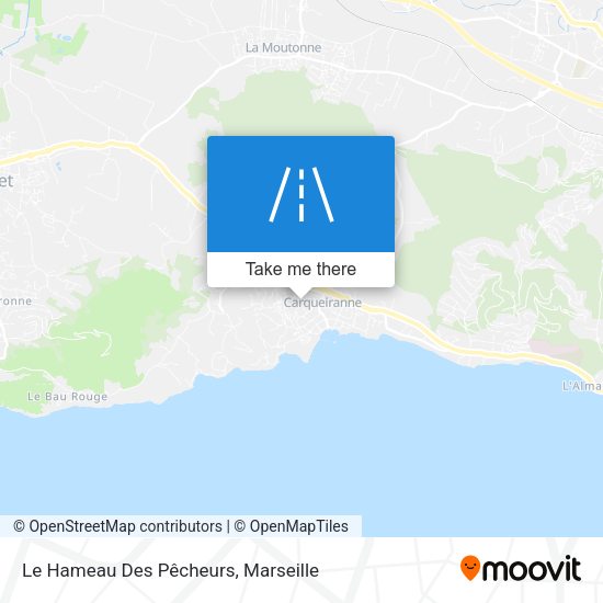 Le Hameau Des Pêcheurs map