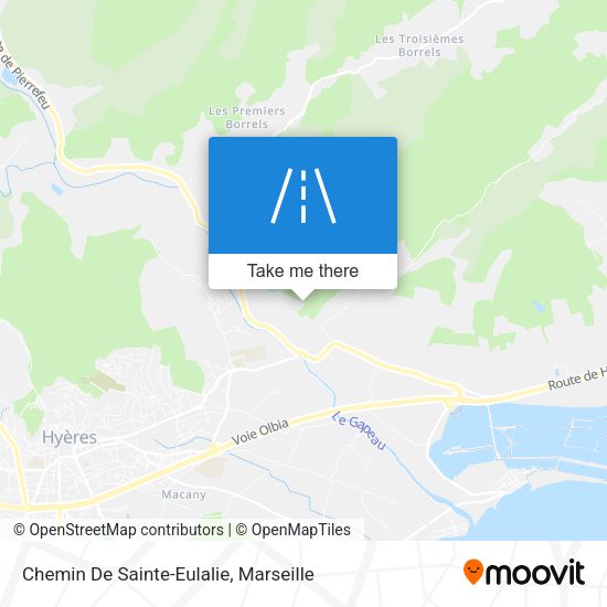 Chemin De Sainte-Eulalie map