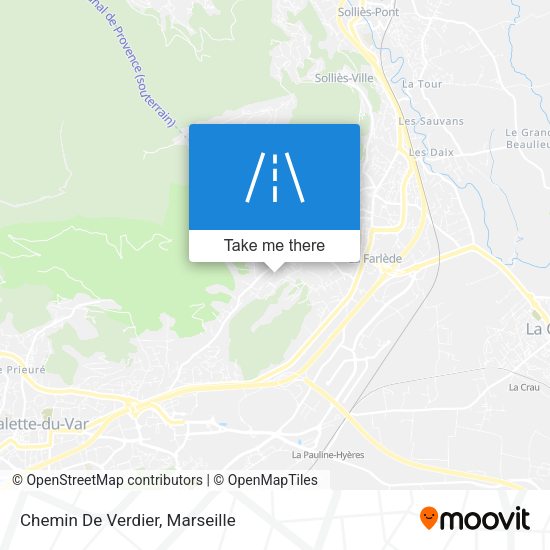 Chemin De Verdier map