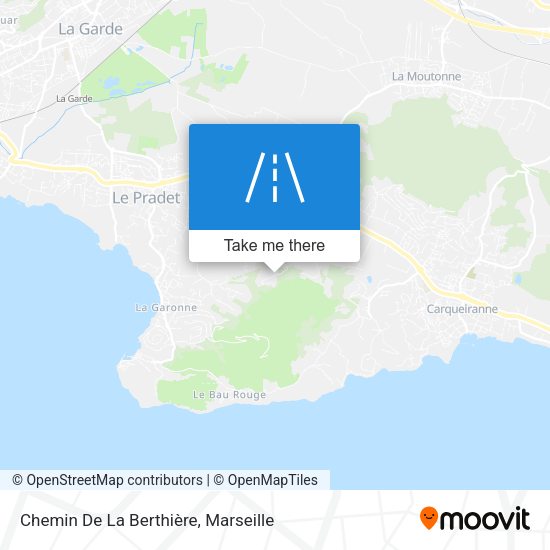 Chemin De La Berthière map