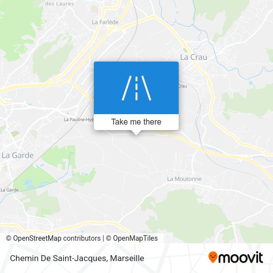 Chemin De Saint-Jacques map