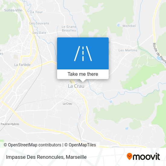 Impasse Des Renoncules map