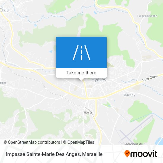 Impasse Sainte-Marie Des Anges map