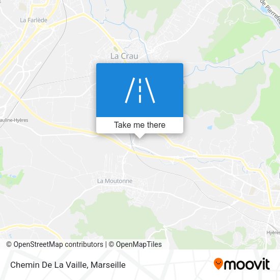 Chemin De La Vaille map