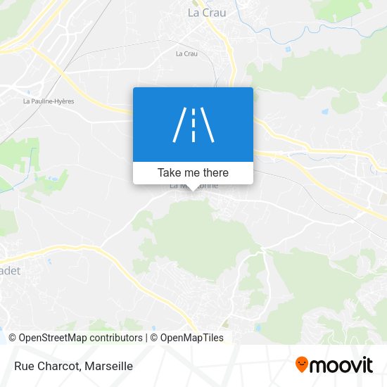 Rue Charcot map