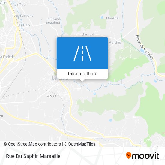Rue Du Saphir map