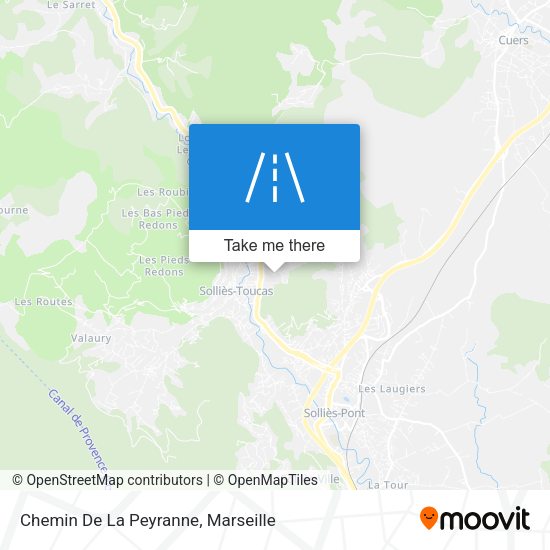 Chemin De La Peyranne map