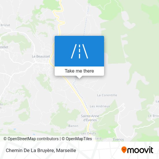 Chemin De La Bruyère map