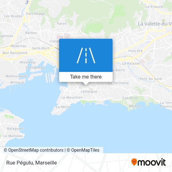 Rue Pégulu map
