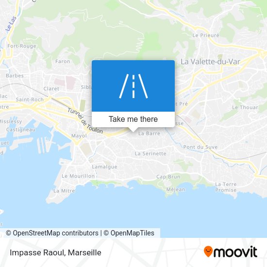 Impasse Raoul map