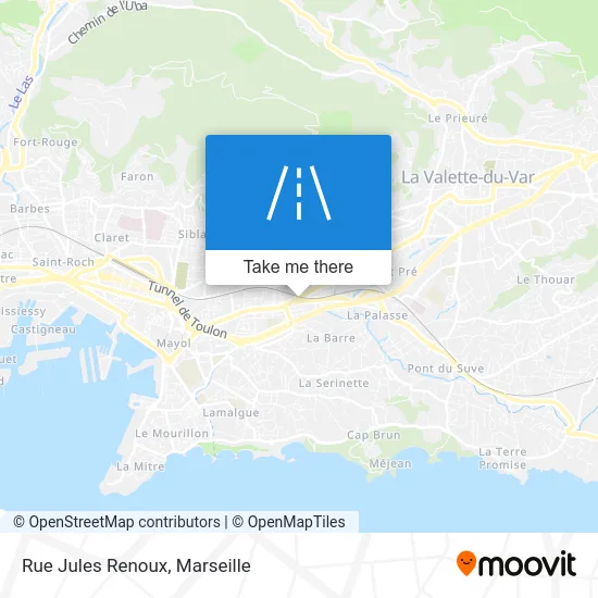 Rue Jules Renoux map