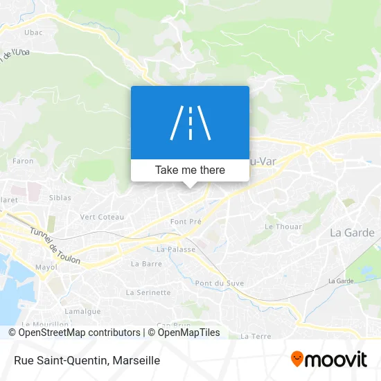 Rue Saint-Quentin map