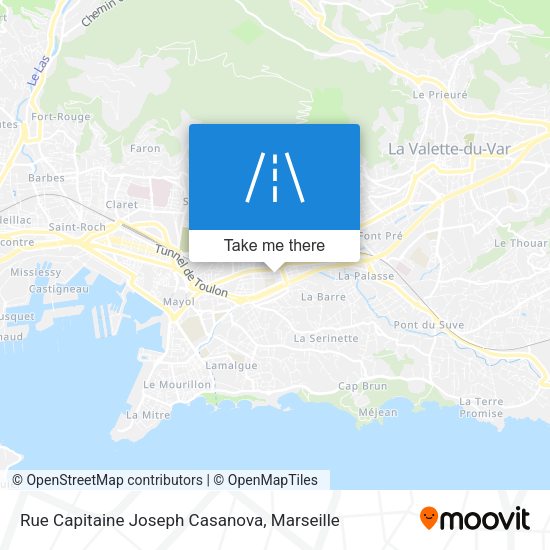 Rue Capitaine Joseph Casanova map