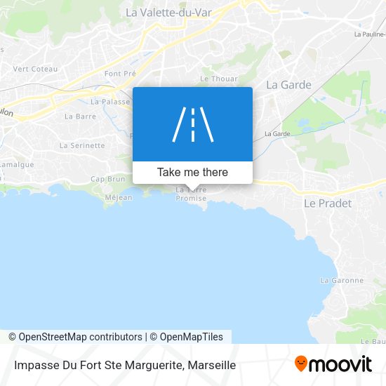 Impasse Du Fort Ste Marguerite map