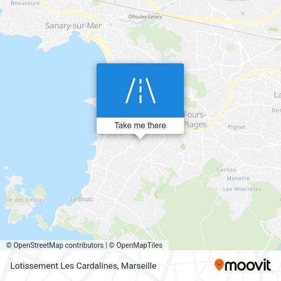 Lotissement Les Cardalines map