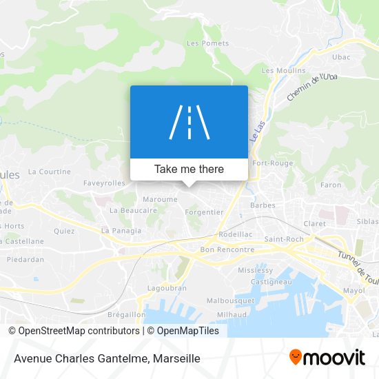 Avenue Charles Gantelme map