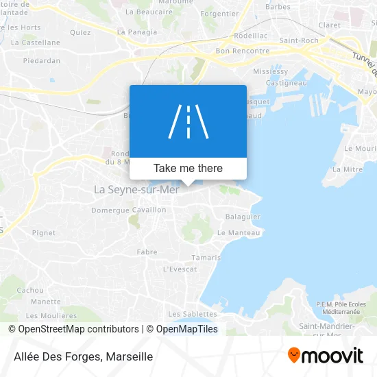Allée Des Forges map