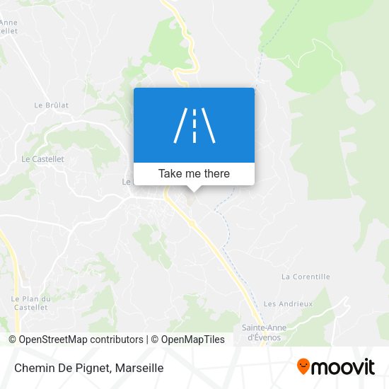Chemin De Pignet map