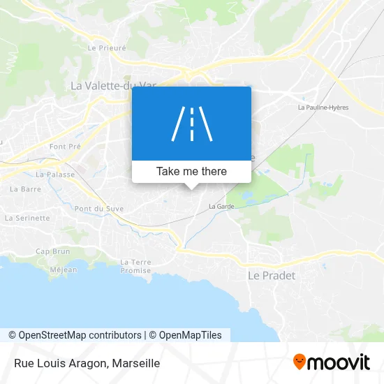 Rue Louis Aragon map