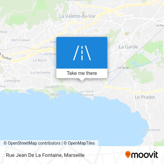 Rue Jean De La Fontaine map
