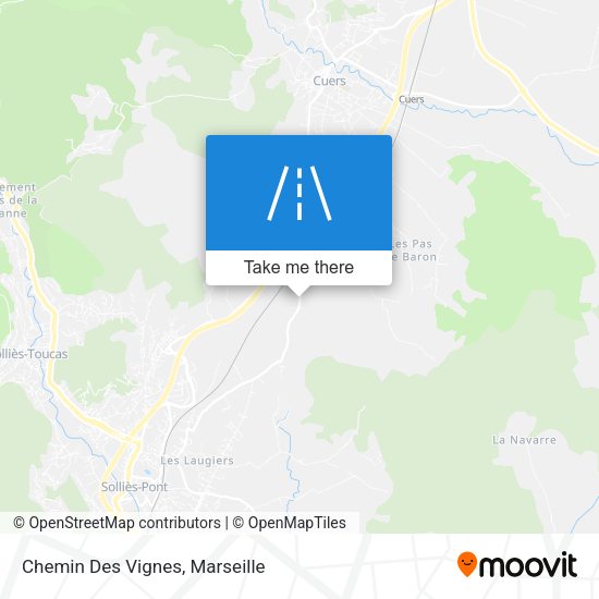 Chemin Des Vignes map
