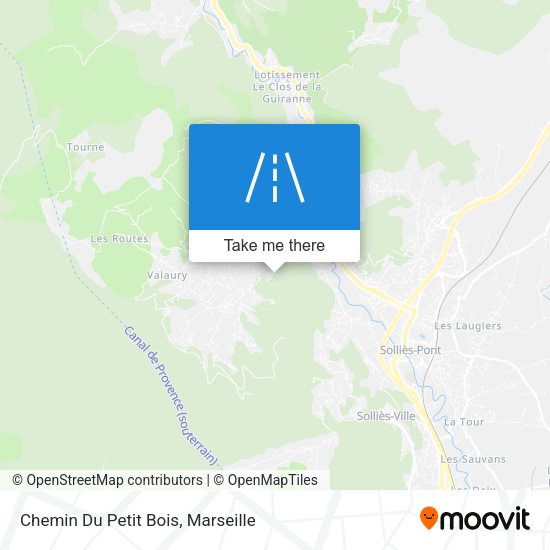 Chemin Du Petit Bois map