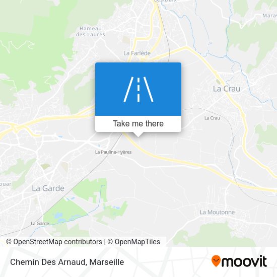 Chemin Des Arnaud map