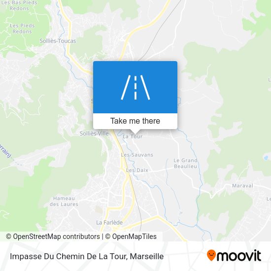 Impasse Du Chemin De La Tour map