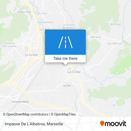 Impasse De L'Albatros map