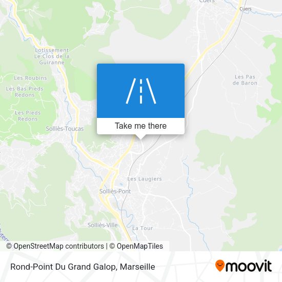 Rond-Point Du Grand Galop map