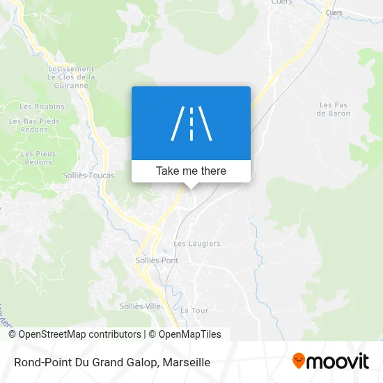 Rond-Point Du Grand Galop map