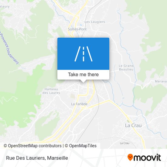 Rue Des Lauriers map