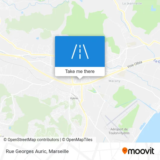 Rue Georges Auric map