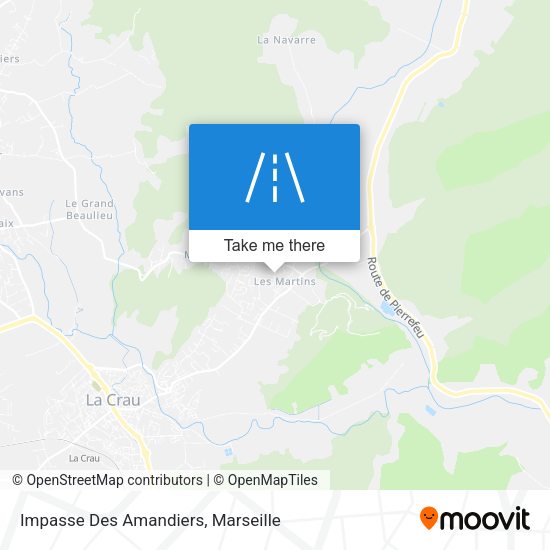Impasse Des Amandiers map
