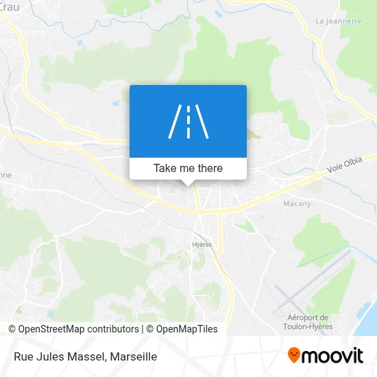 Rue Jules Massel map