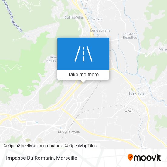 Impasse Du Romarin map