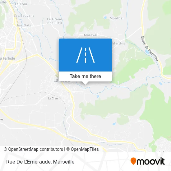 Rue De L'Emeraude map