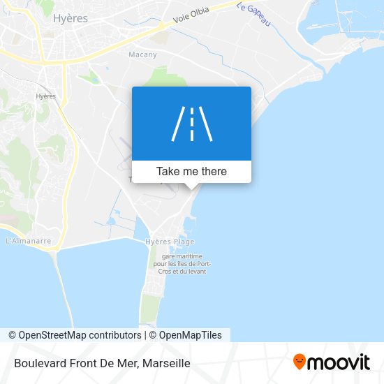 Boulevard Front De Mer map